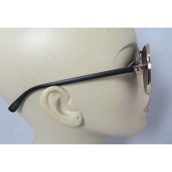 Jessica Simpson J5316 OXGD Black & Gold Cat Eye Sunglasses Black Arms NWT - Picture 4 of 8